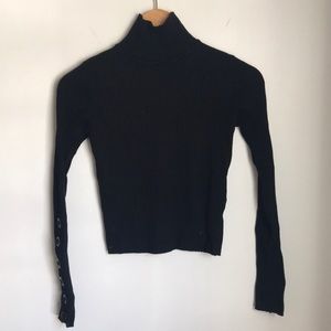 Zara Knit Ribbed Cropped Top